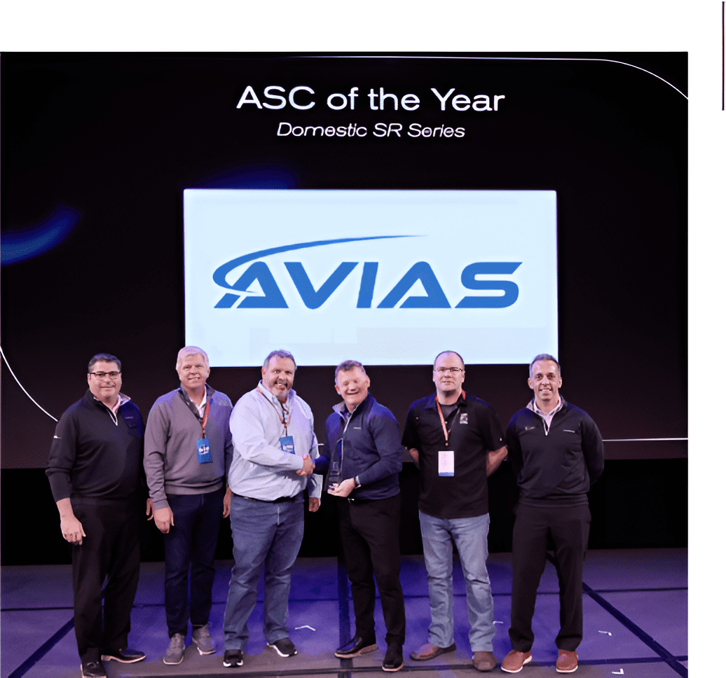 Group receiving ASC of the Year award